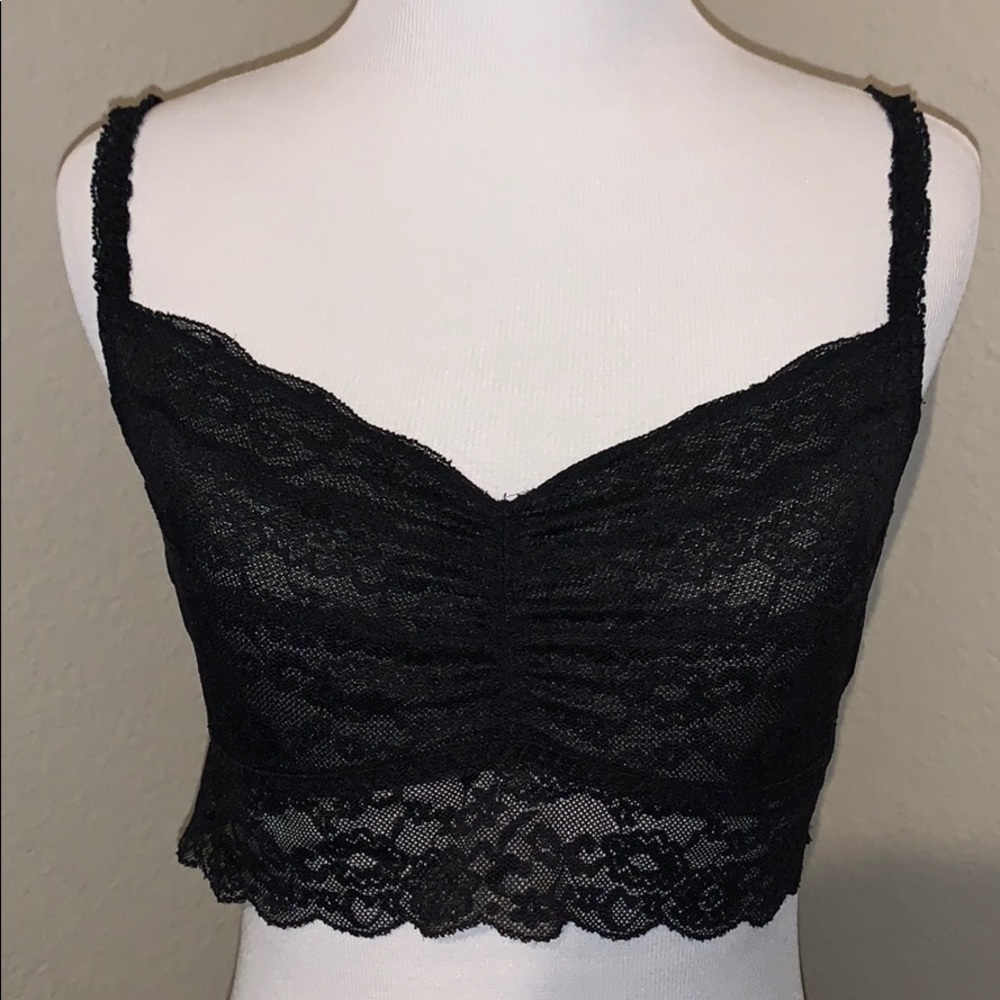 PINK Lace Bralette L